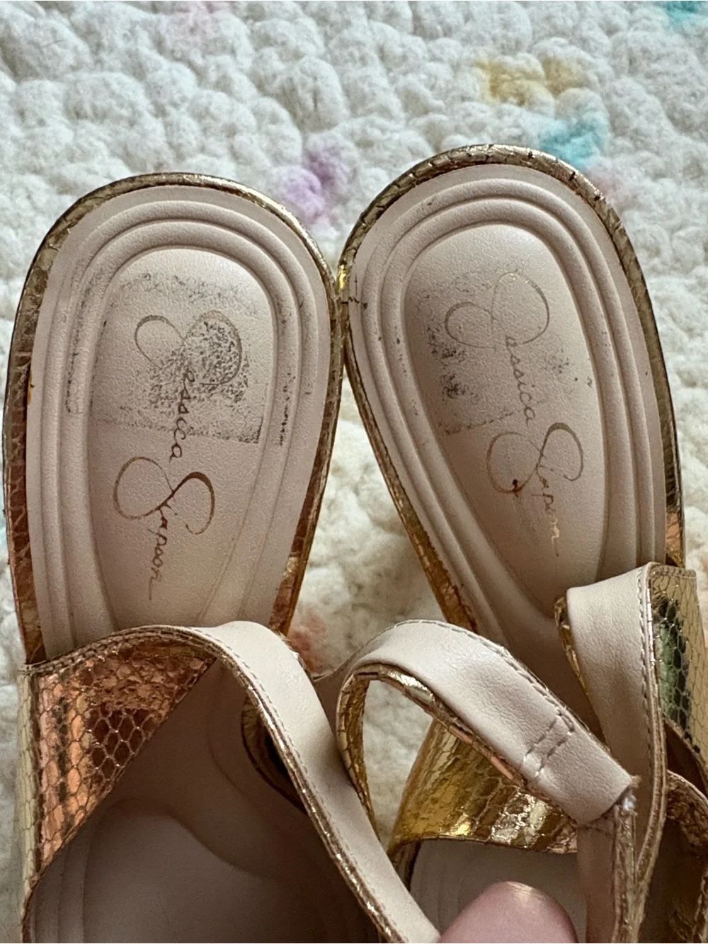 Jessica Simpson Mayria Slingback Platform Heels Dress Shoes